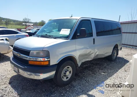 2014 Chevrolet Express 2500 Lt из США, поврежденный, VIN 1GNWGRFG2E1145158